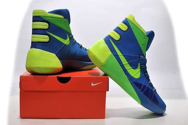  خرید  کفش بسکتبال نایک هایپردانک آبی سبز 2015 Nike HyperDunk  